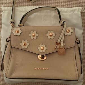 MICHAEL Michael Kors | Bristol Top Handle Satchel | Pink Midsize Crossbody Purse